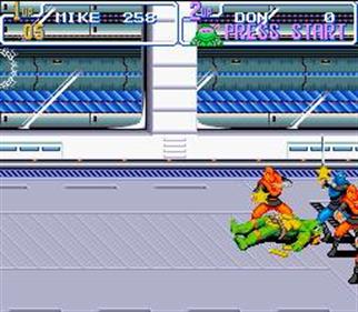 Teenage Mutant Ninja Turtles IV: Turtles in Time - Screenshot - Gameplay Image