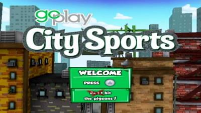 Go Play City Sports - Screenshot - Game Title Image
