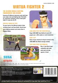 Virtua Fighter 2 - Box - Back Image