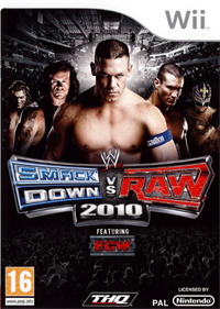 WWE SmackDown vs. Raw 2010 - Box - Front Image