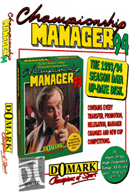 Championship Manager 94: End of 1994 Season Data Up-date Disk - Box - 3D Image