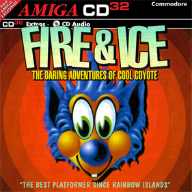 Fire & Ice: The Daring Adventures of Cool Coyote - Fanart - Box - Front