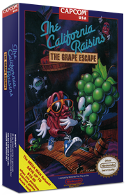 The California Raisins: The Grape Escape - Box - 3D Image