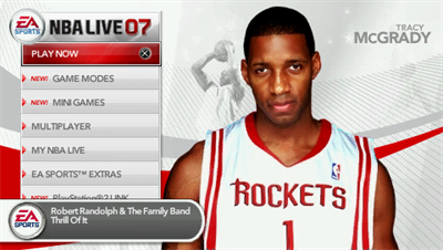 NBA Live 07 - Screenshot - Game Select Image