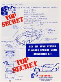 Top Secret - Advertisement Flyer - Front Image