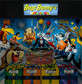 Bugs Bunny's Birthday Ball - Arcade - Marquee Image