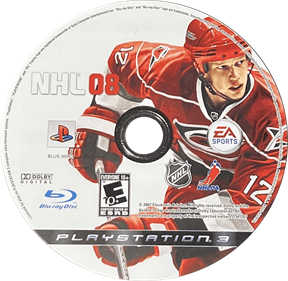 NHL 08 - Disc Image