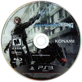 Metal Gear Rising: Revengeance - Disc Image