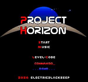 Project Horizon - Screenshot - Game Title Image