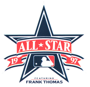 All-Star Baseball '97 Featuring Frank Thomas - Clear Logo Image
