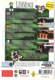 Lemmings for Windows - Box - Back Image