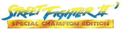 Street Fighter II': Special Champion Edition - Clear Logo Image