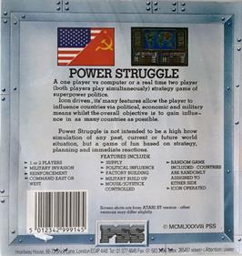 Power Struggle - Box - Back Image