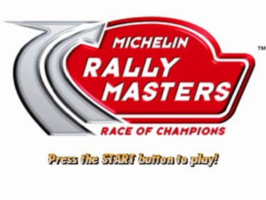 Michelin Rally Masters: Race of Champions - Screenshot - Game Title Image