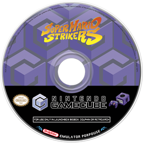 Super Mario Strikers - Fanart - Disc Image