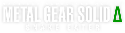 METAL GEAR SOLID Δ: SNAKE EATER - Clear Logo Image
