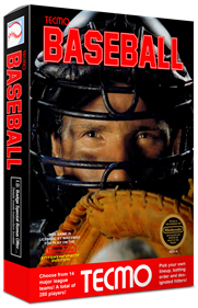 Tecmo Baseball - Box - 3D Image