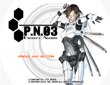P.N.03 - Screenshot - Game Title Image