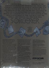 Sorcerer - Box - Back Image