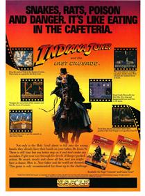 Indiana Jones and the Last Crusade - Advertisement Flyer - Front Image