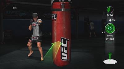 UFC Personal Trainer: The Ultimate Fitness System - Screenshot - Gameplay Image