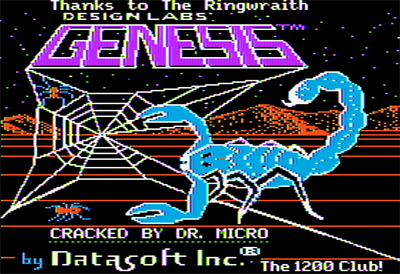 Genesis - Screenshot - Game Title Image