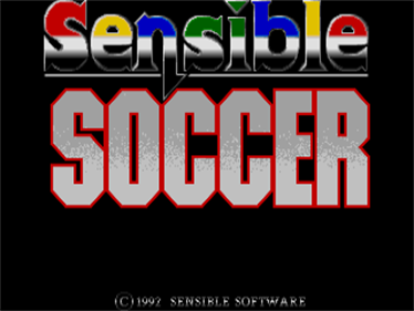 Sensible Soccer - Screenshot - Game Title Image