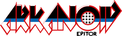 The Arkanoid Editor - Clear Logo Image