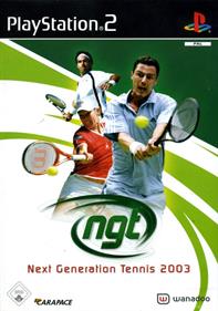 Next Generation Tennis 2003 - Box - Front Image
