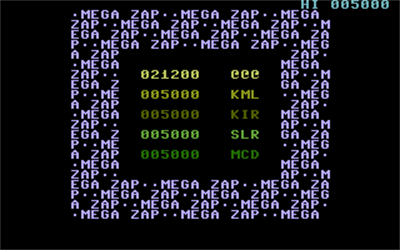 Megazap - Screenshot - Game Title Image