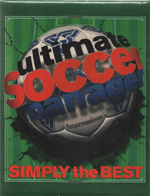 Ultimate Soccer Manager - Box - Front Image