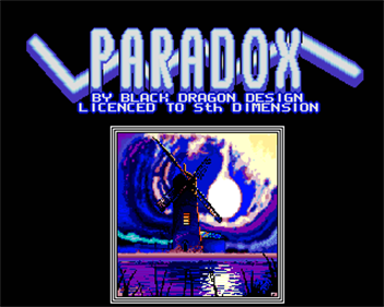 Paradox - Screenshot - Game Title Image