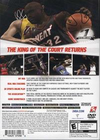 NBA 2K7 - Box - Back Image