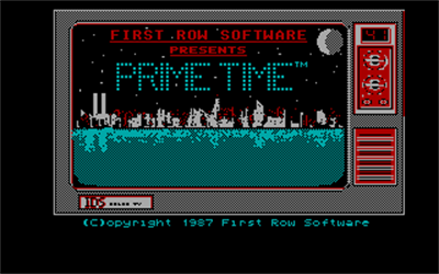 Prime Time - Screenshot - Game Title Image