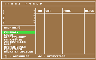Trans World - Screenshot - Gameplay Image