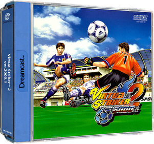 Virtua Striker 2 - Box - 3D Image