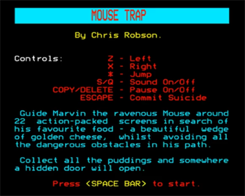 Mouse Trap - Screenshot - Game Select Image