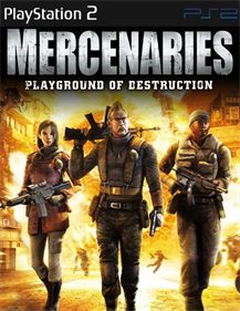 Mercenaries: Playground of Destruction - Fanart - Box - Front Image