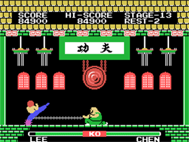 Yie Ar Kung~Fu - Screenshot - Gameplay Image