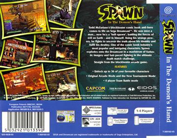 Spawn: In the Demon's Hand - Box - Back Image