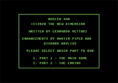 Nucleo 448 - Screenshot - Game Select Image