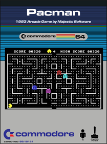 Pacman (Majestic Software) - Fanart - Box - Front Image