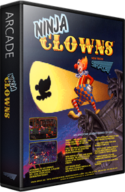 Ninja Clowns - Box - 3D Image