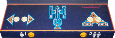 Astro Blaster - Arcade - Control Panel Image