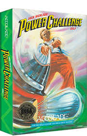 Jack Nicklaus' Power Challenge Golf - Box - 3D Image