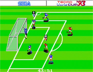 Classic GAMER UK - Tecmo World Cup '93 for the Sega Master System