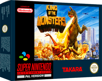 King of the Monsters - Box - 3D Image