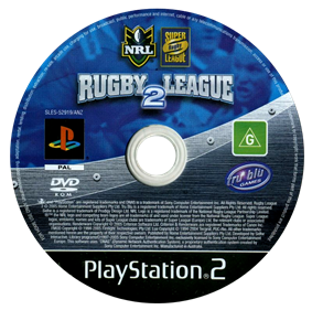 Rugby League 2: World Cup Edition - Disc Image