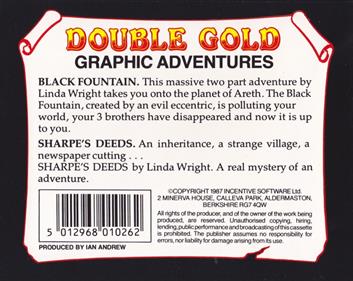 Black Fountain - Box - Back Image