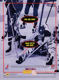 Brett Hull Hockey 95 - Advertisement Flyer - Front Image